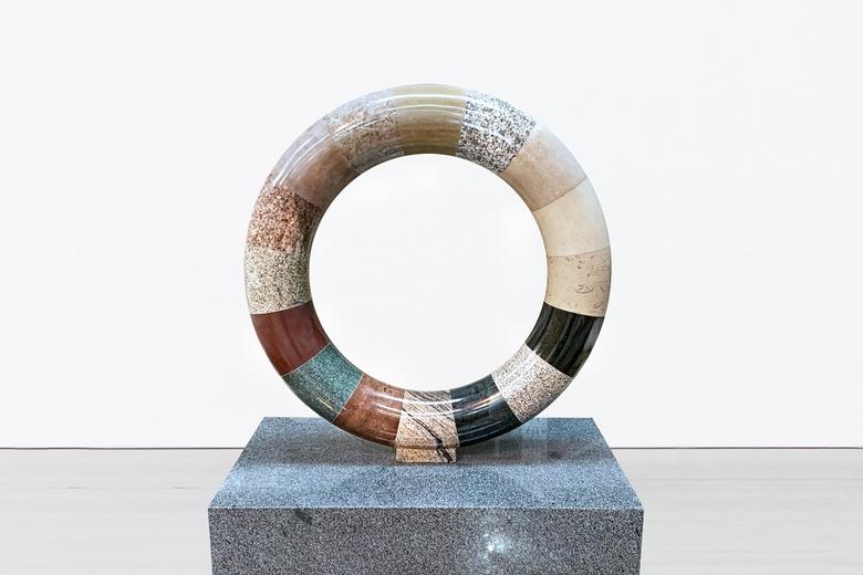 Torus of Time - sculpture by Angela Palmer 