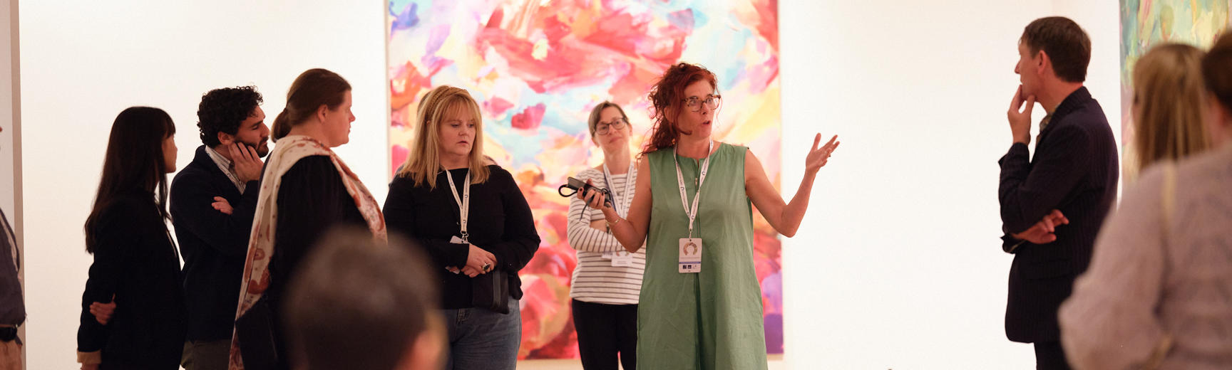 OCL 2023 cohort tour the Ashmolean