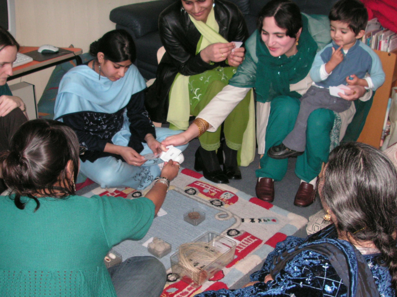 Outreach session with local community group Community outreach session