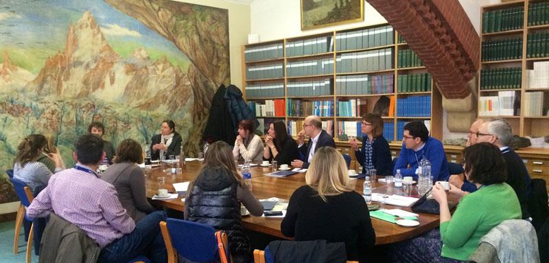 Oxford Cultural Leaders delegates in the Director's office at the Museum of Natural History Oxford Cultural Leaders delegates in the Director's office at the Museum of Natural History