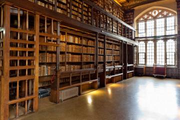 Interior of Duke Humphrey Library at the Bodleian