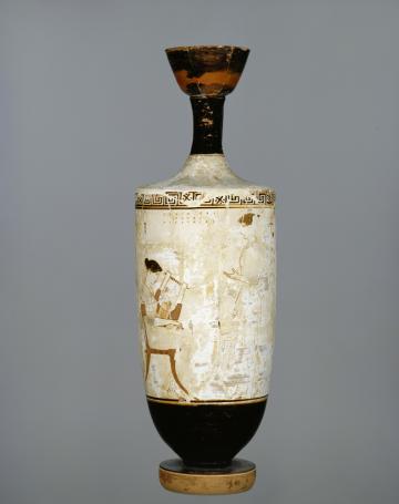 White ground lekythos 