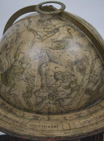 Detail of celestial globe