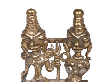 Shiva and Parvati ornament