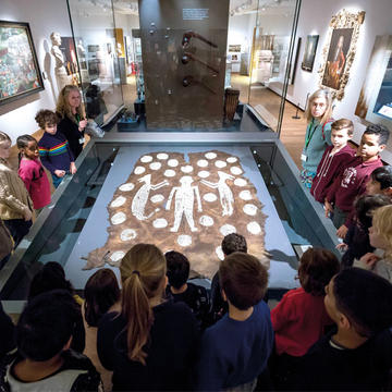 The Powhatan Mantle, Ashmolean Museum