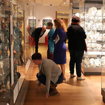 Oxford Cultural Leaders in the Ashmolean Museum, 2019