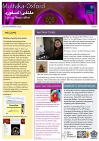 Multaka-Oxford Newsletter